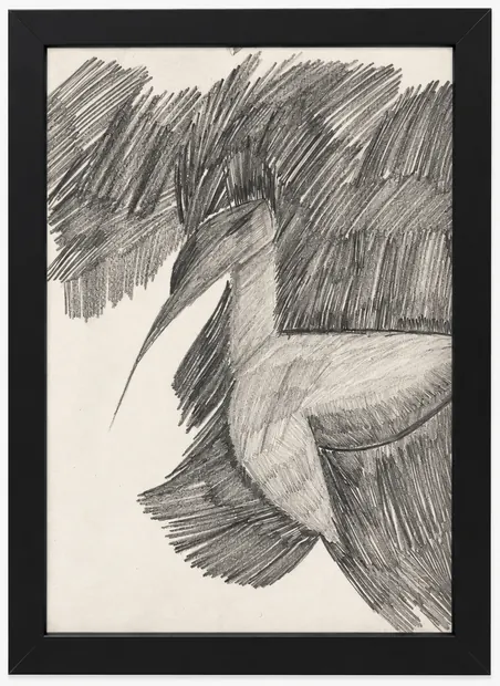 Obra 1 — desenho a grafite