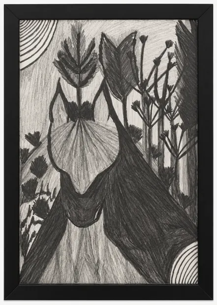 Obra 6 — desenho a grafite